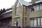 Houses Mixed Stonework Porch