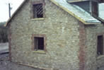 Houses Stone with Red Brick Quoins