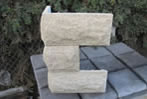 Reconstructed Brown Granite Quoins
