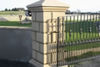 Reconstructed Sandstone Pillars with Caps