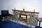 Sandstone Fireplace