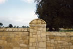 Stone Walls and Pillars