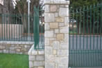 Mixed Granite Walls and Pillars